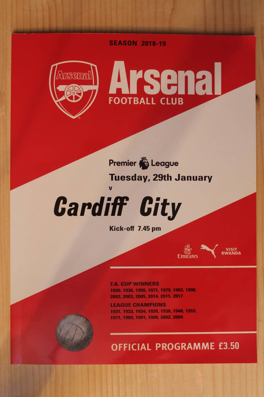 Arsenal FC v Cardiff City FC